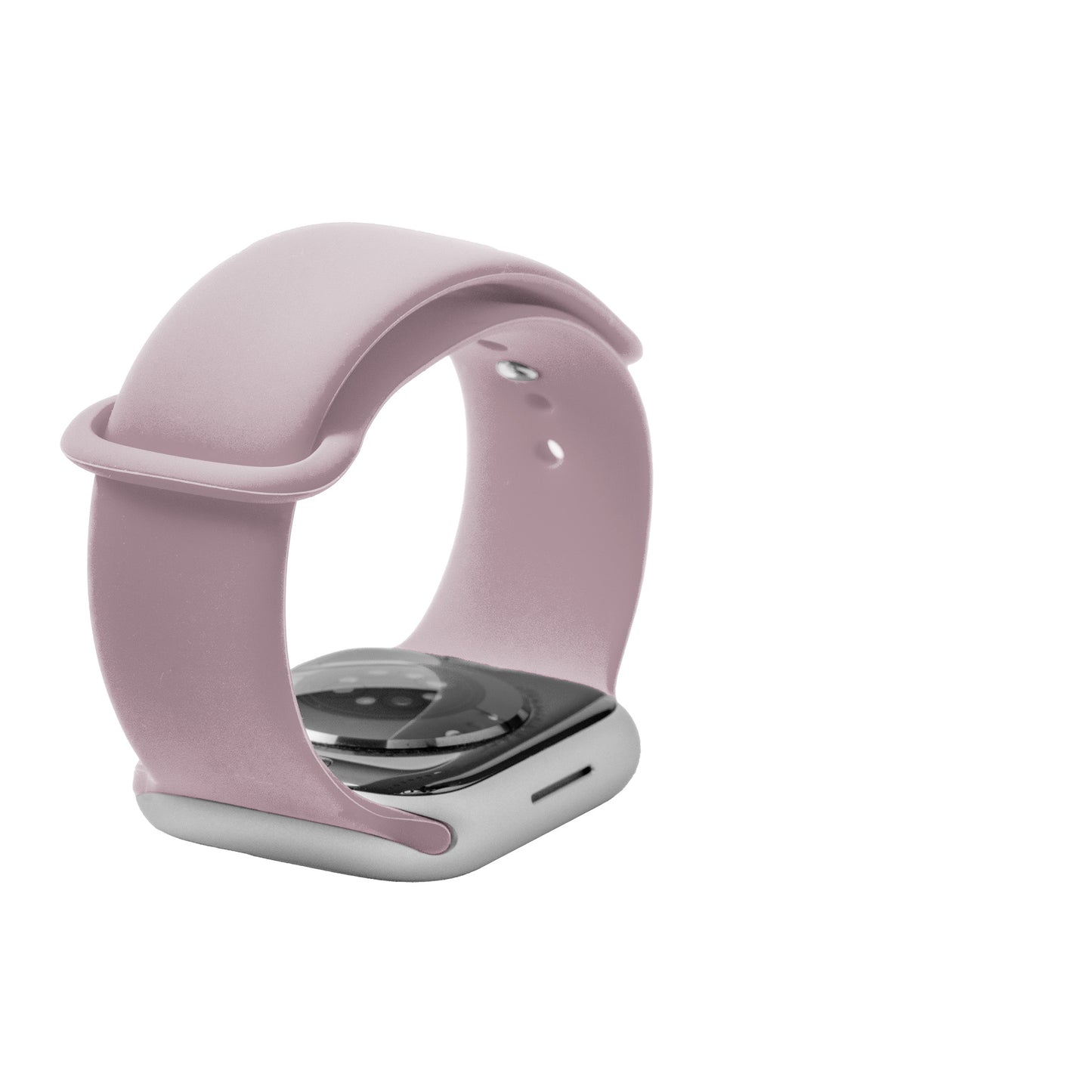 Gummireim til Apple watch peach