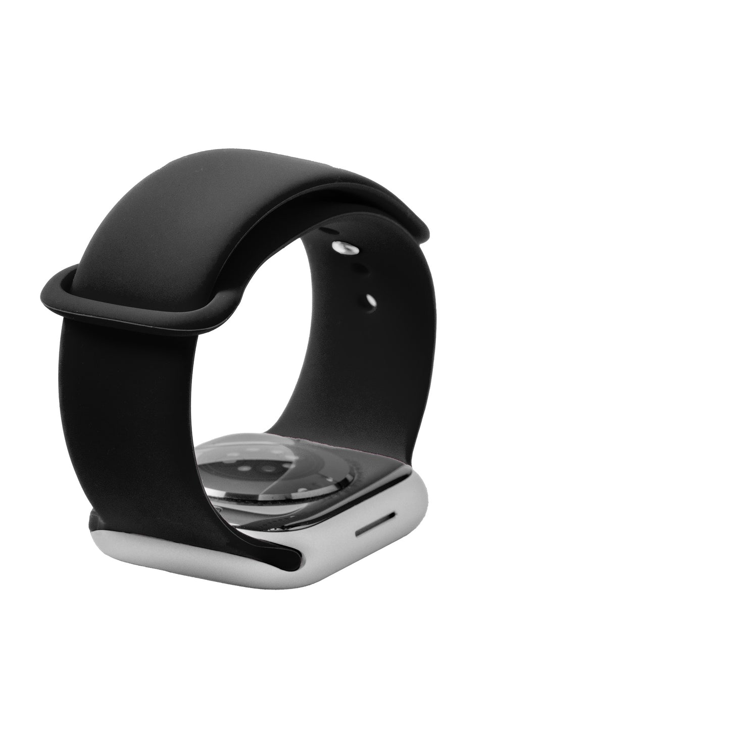 Gummireim til Apple watch svart