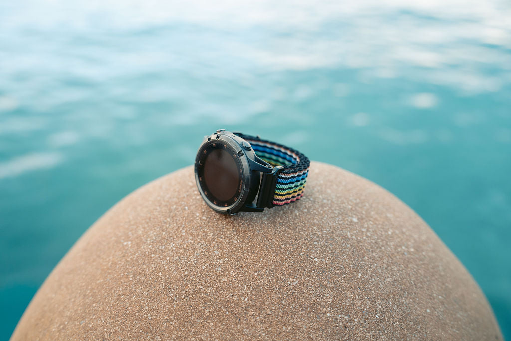Ocean loop m/quick fit for Garmin regnbue