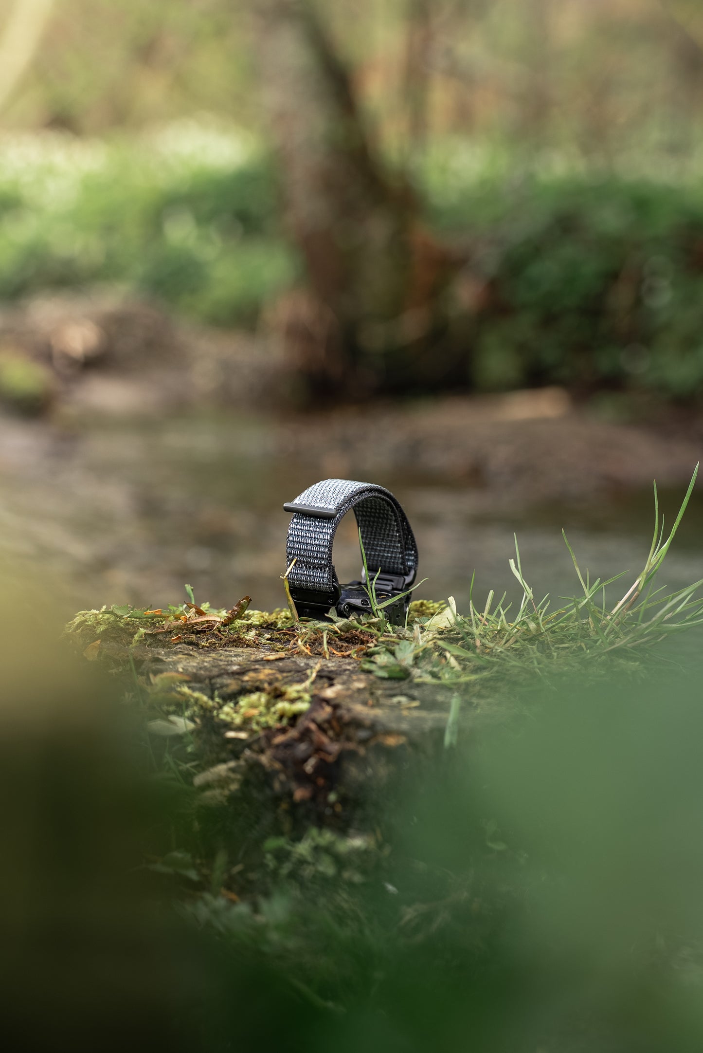 Velcroreim m/quick fit for Garmin grå