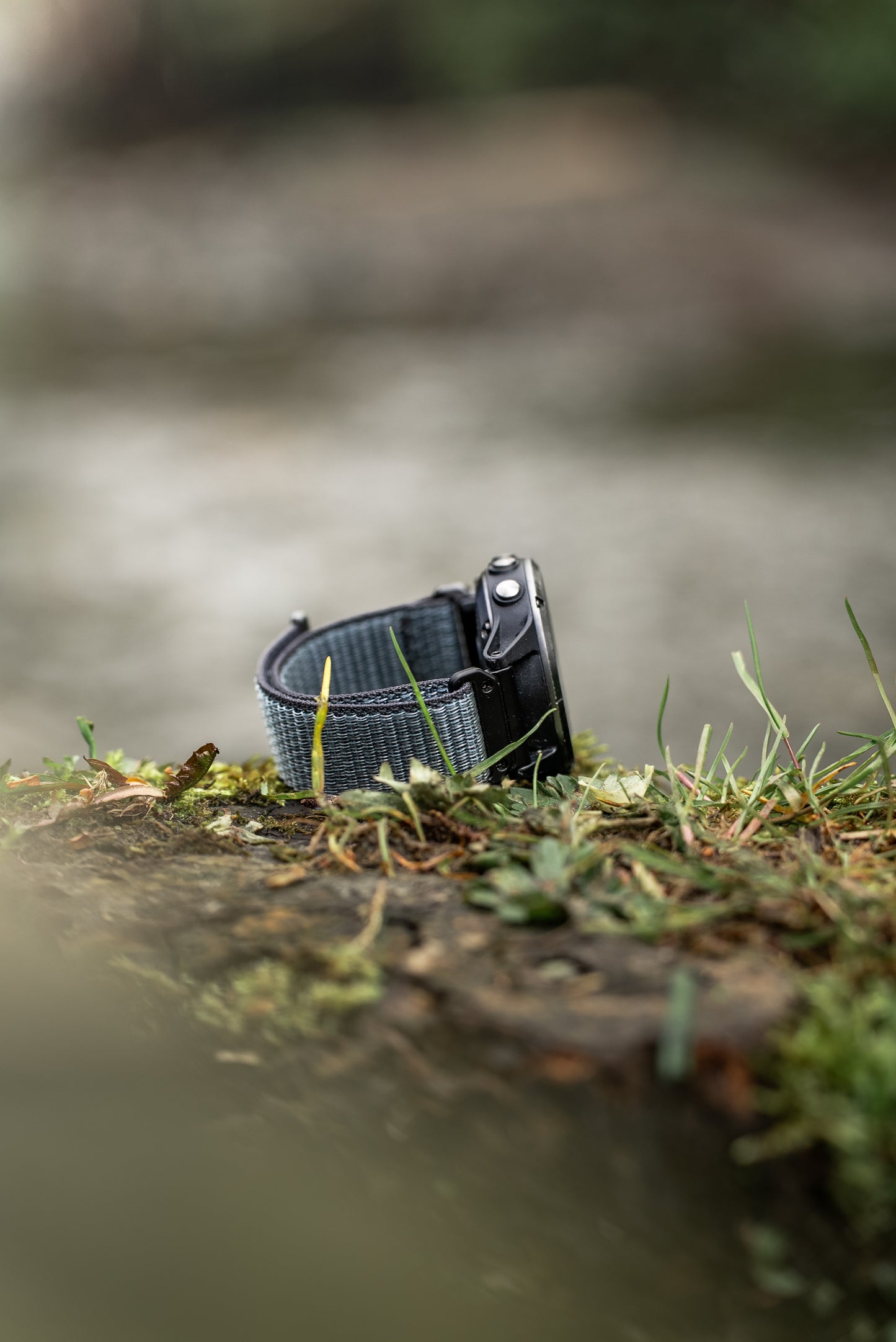 Velcroreim m/quick fit for Garmin grå