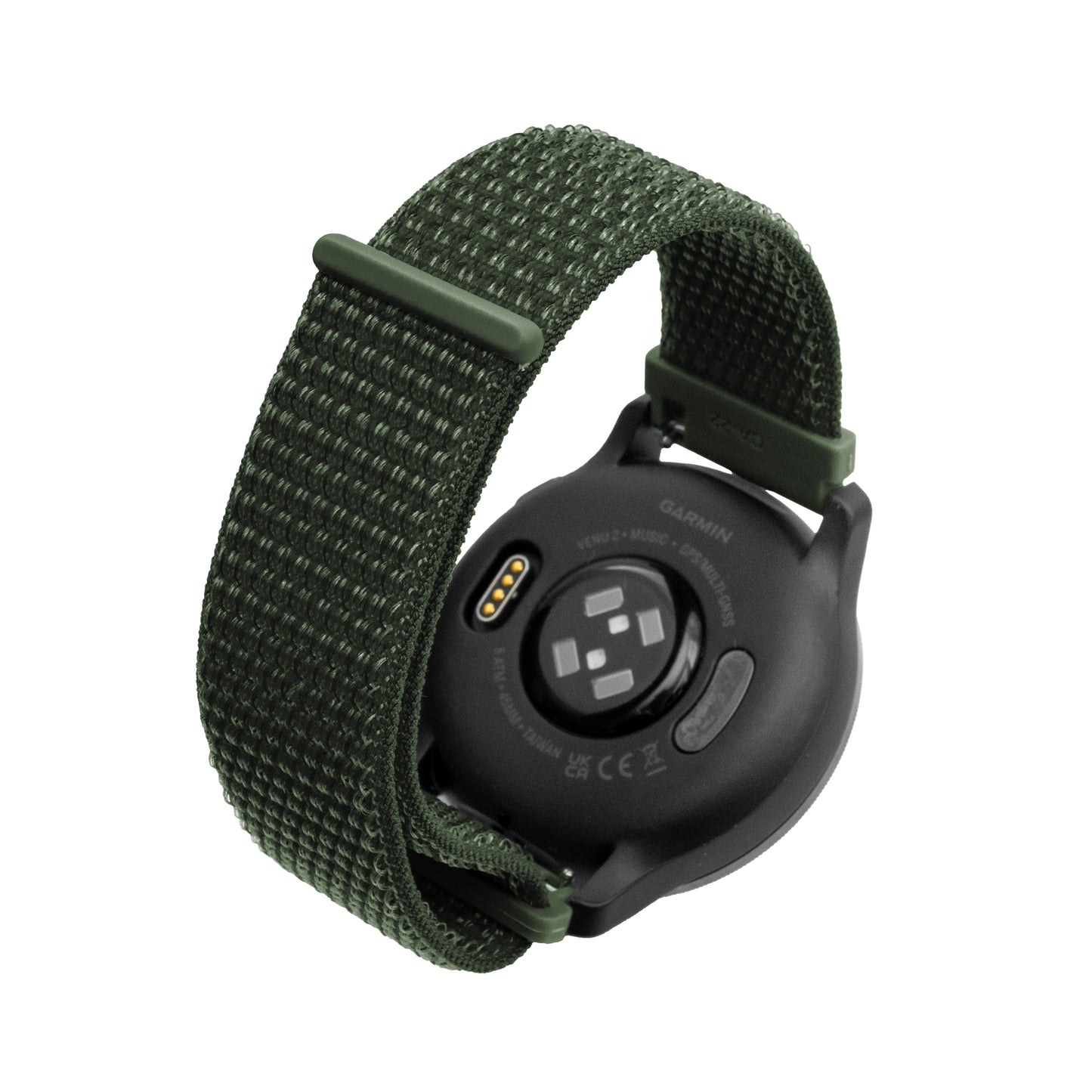 Velcroreim m/quick release grønn