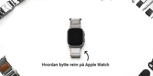 Så enkelt bytter du reim på Apple watch