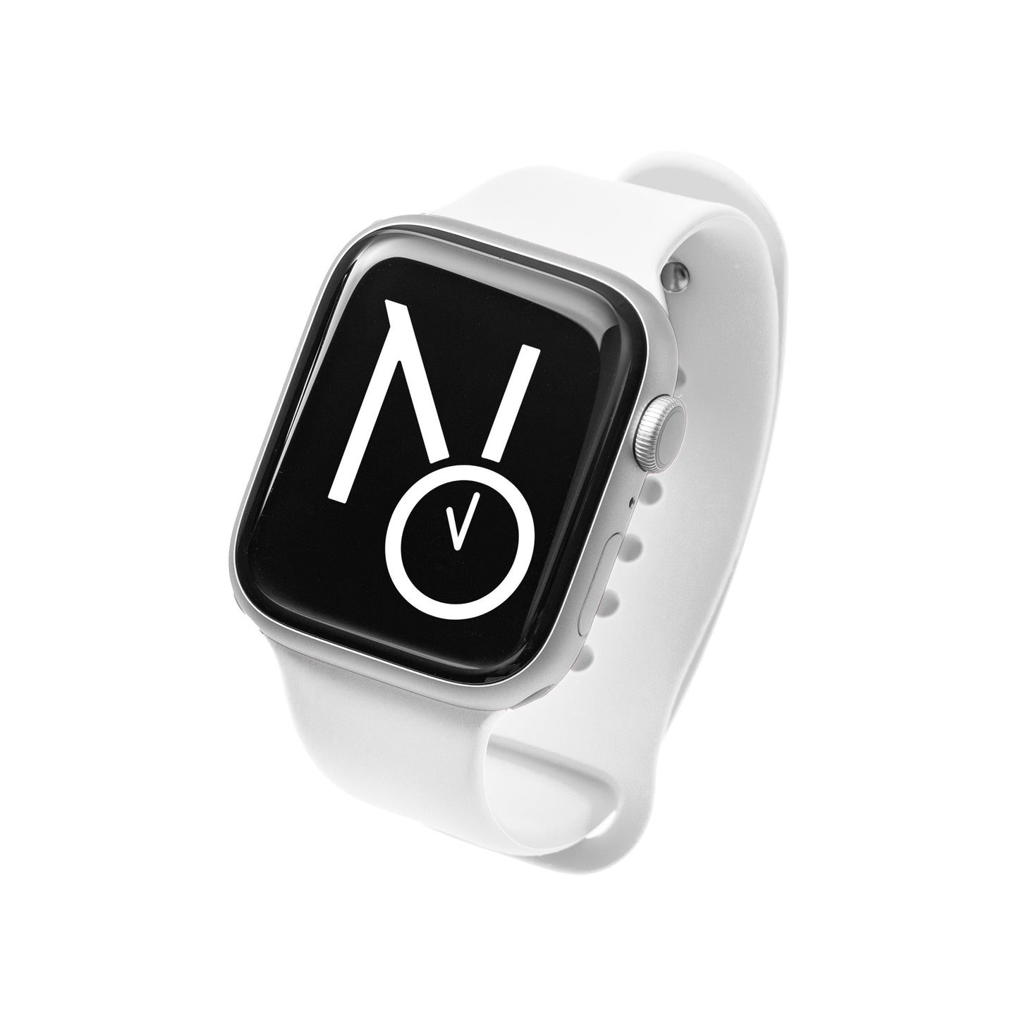 Gummireim til Apple watch hvit