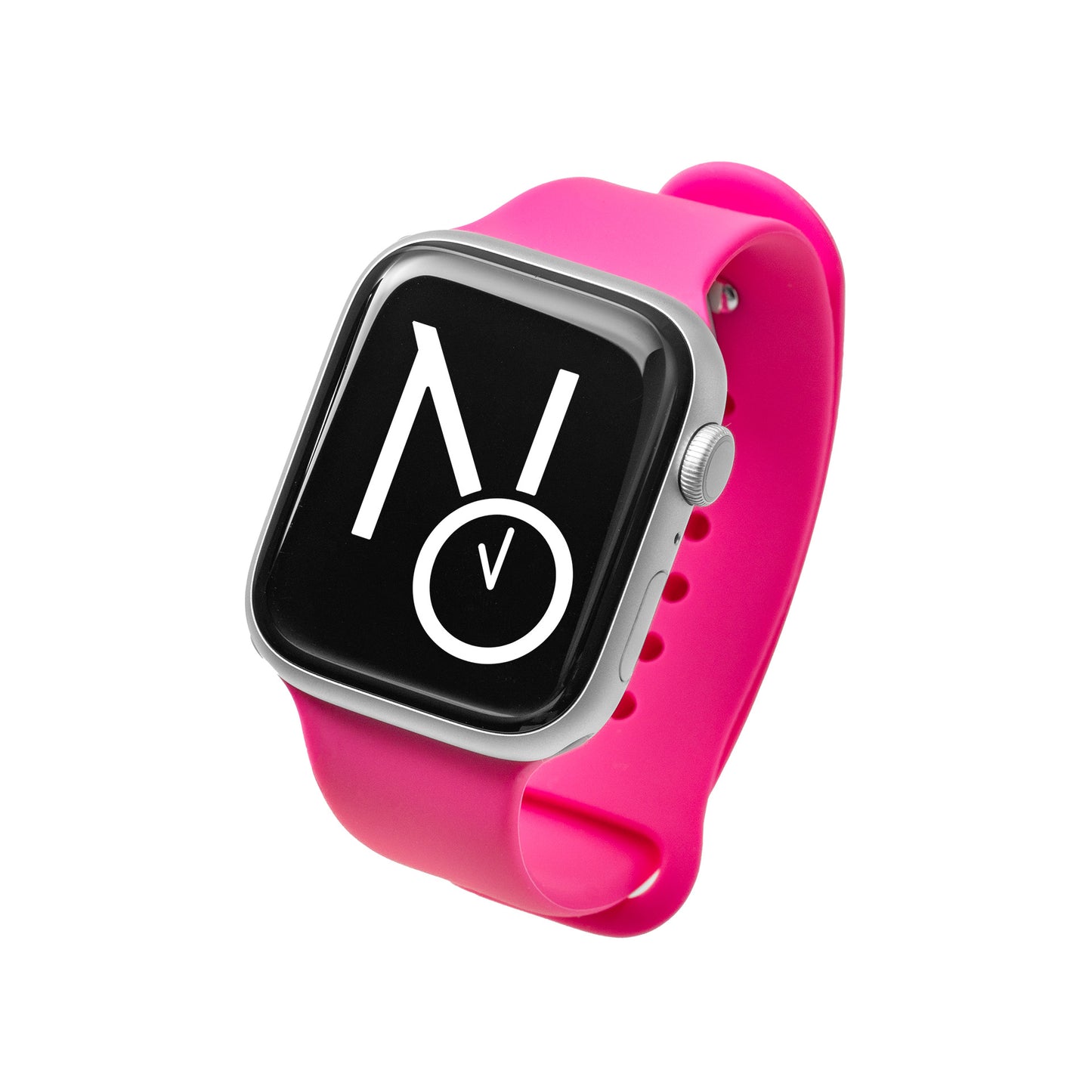 Gummireim til Apple watch rosa