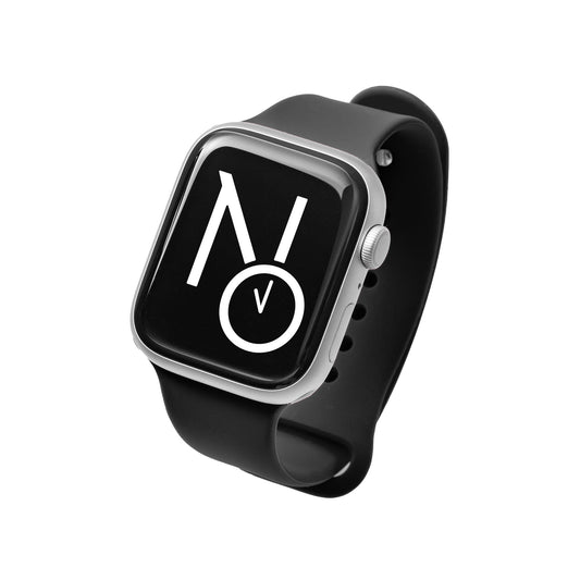 Gummireim til Apple watch svart