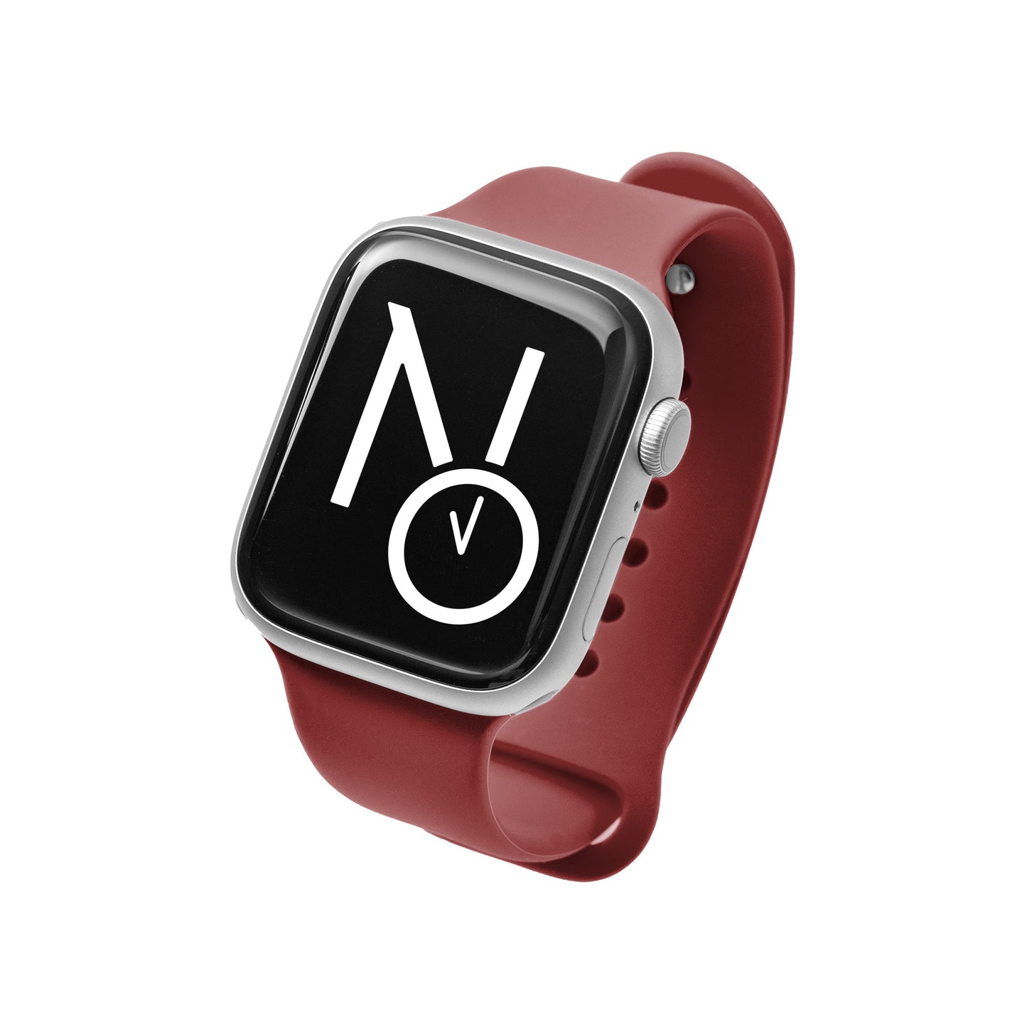 Gummireim til Apple watch vinrød