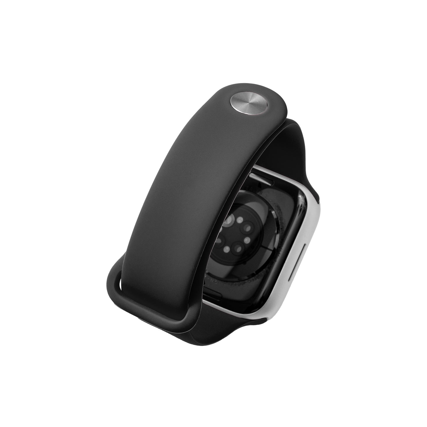 Gummireim til Apple watch svart