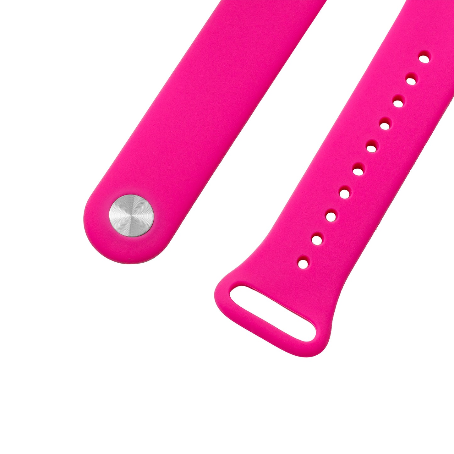 Gummireim til Apple watch rosa