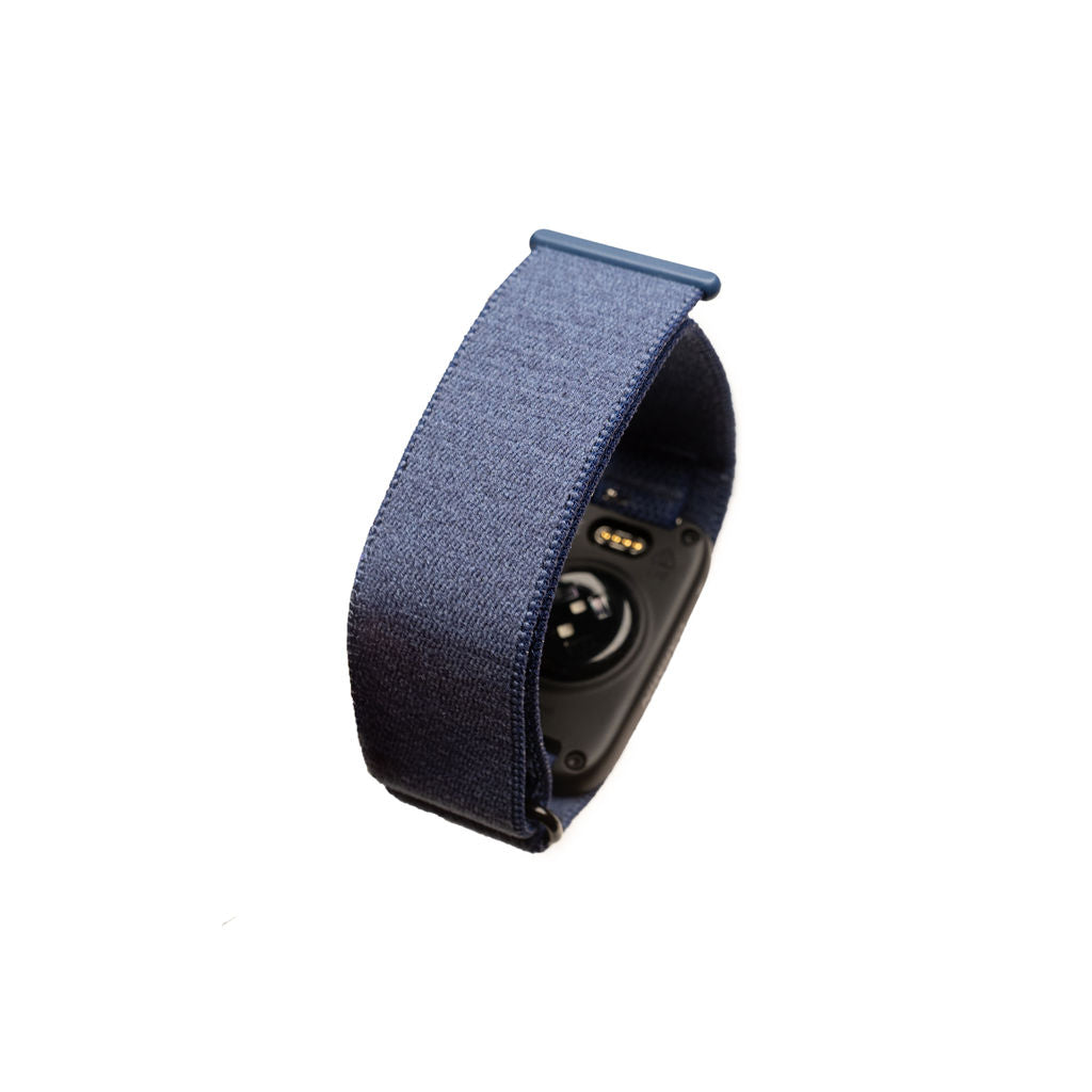 Velcroreim for Garmin Cirqa håndledd mørk blå