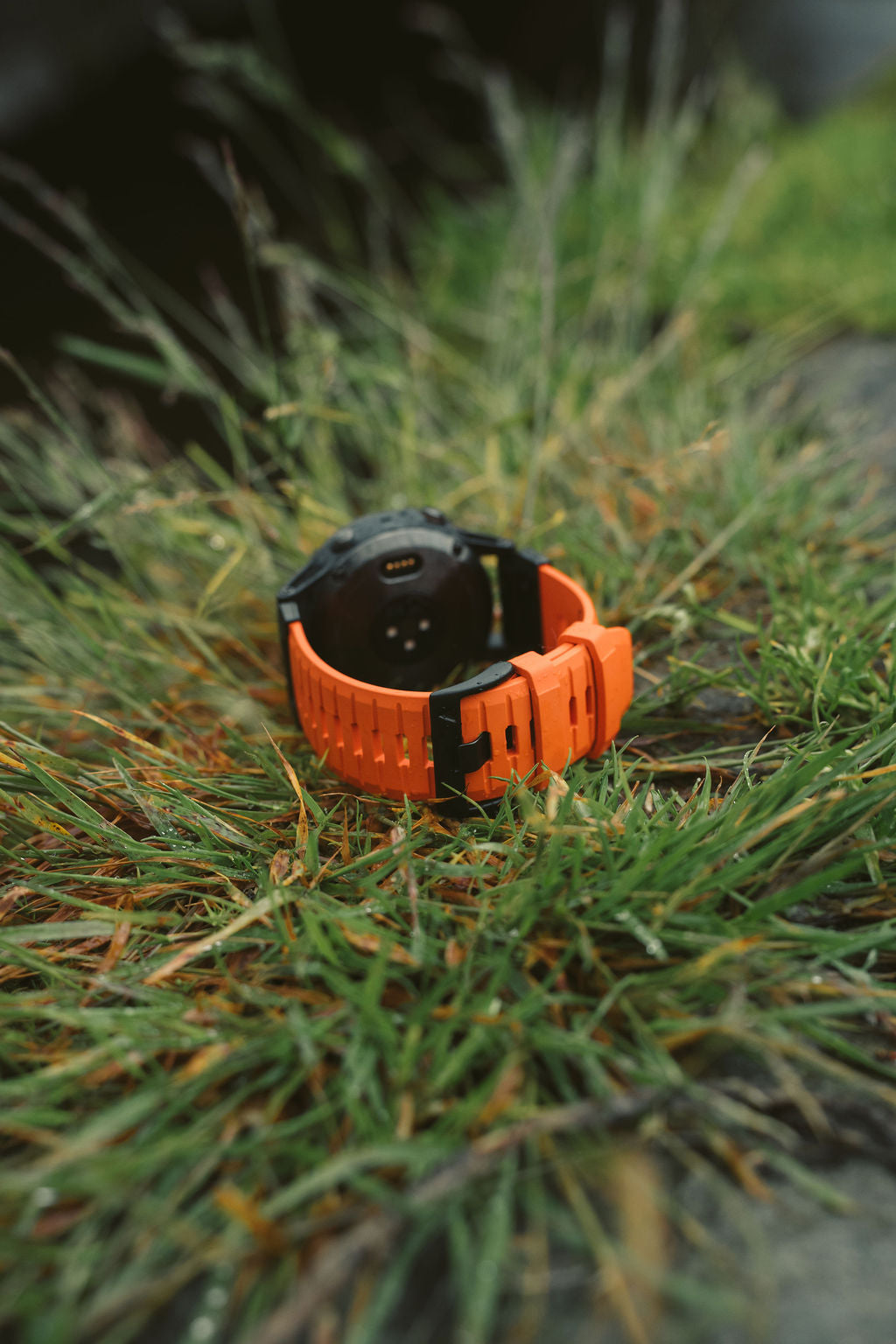 FKM gummireim m/quick fit for Garmin oransje