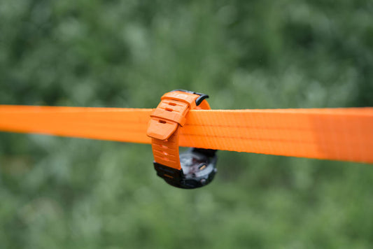 FKM gummireim m/quick fit for Garmin oransje