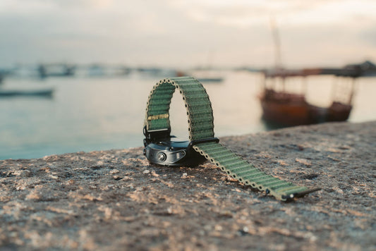 Ocean loop m/quick fit for Garmin grønn