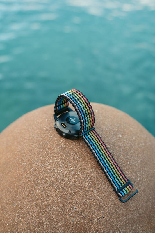 Ocean loop m/quick fit for Garmin regnbue