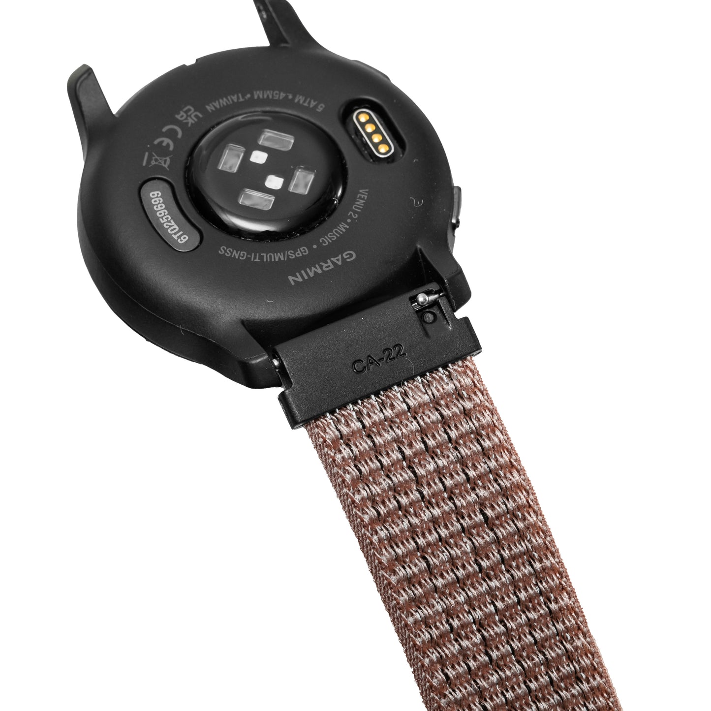 Velcroreim m/quick release lilla