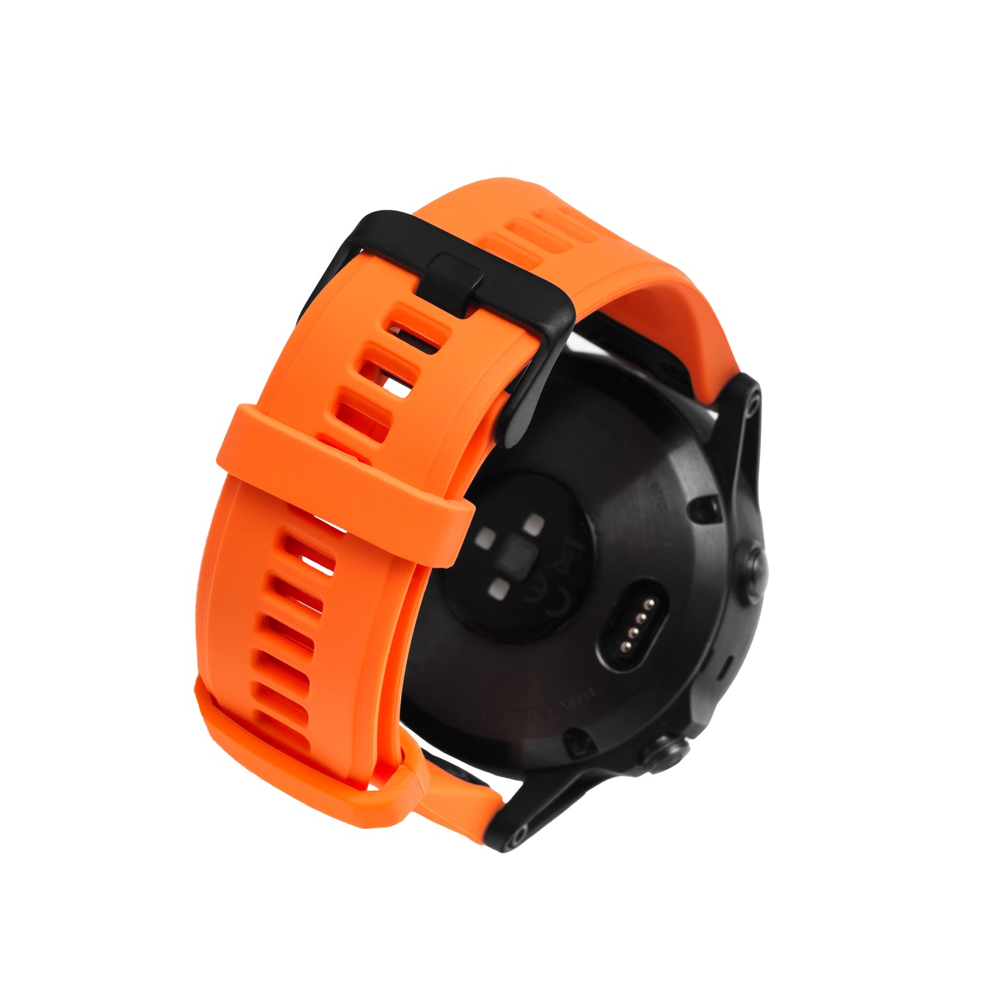 Gummireim m/quick fit for Garmin oransje