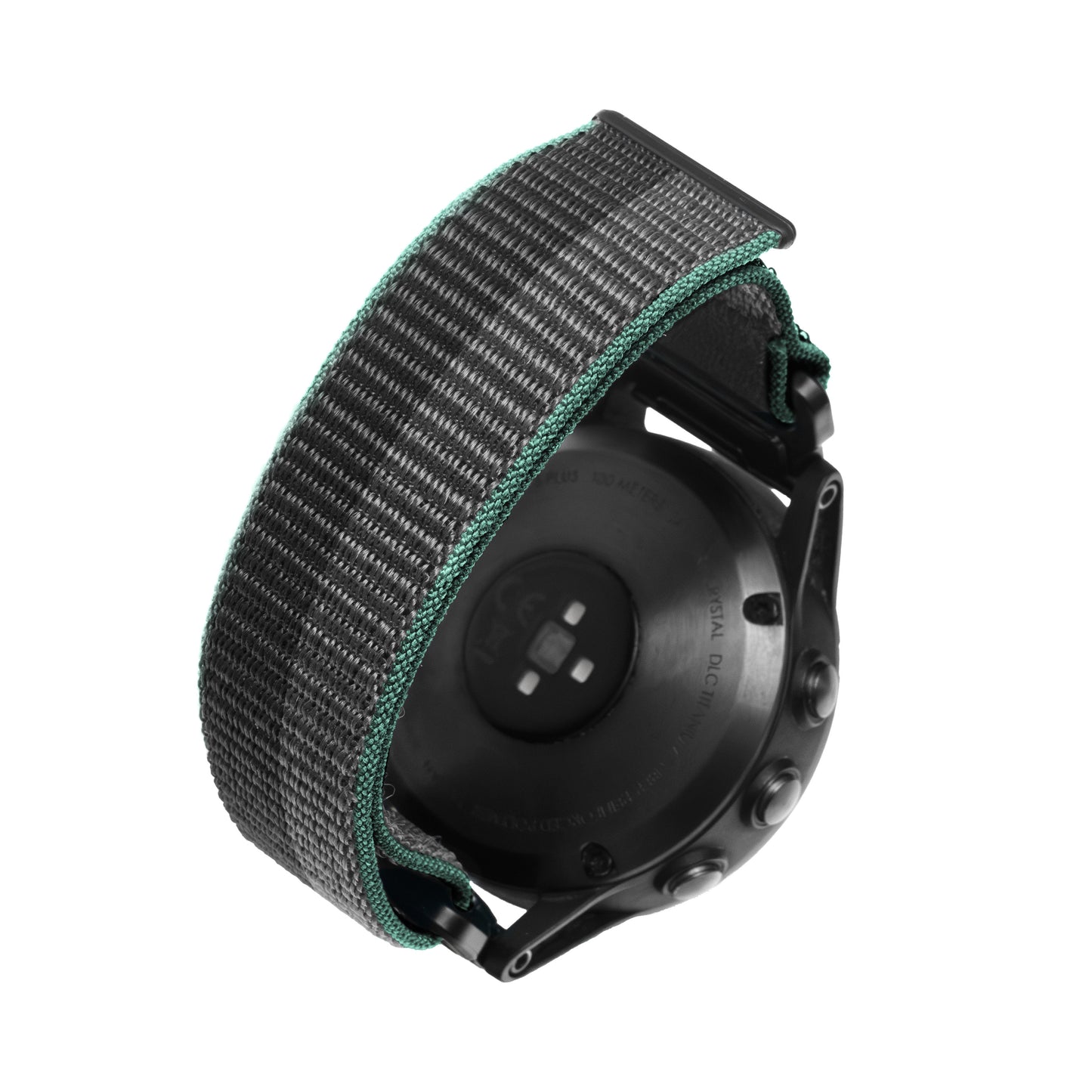 Velcroreim m/quick fit for Garmin sort/grå