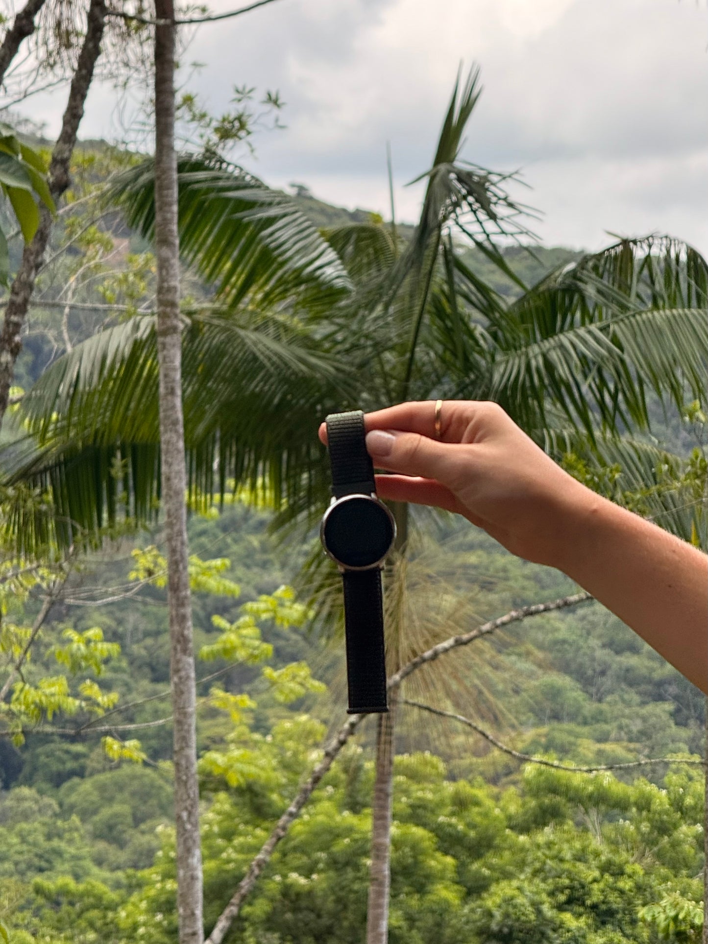 Velcroreim m/quick release grønn