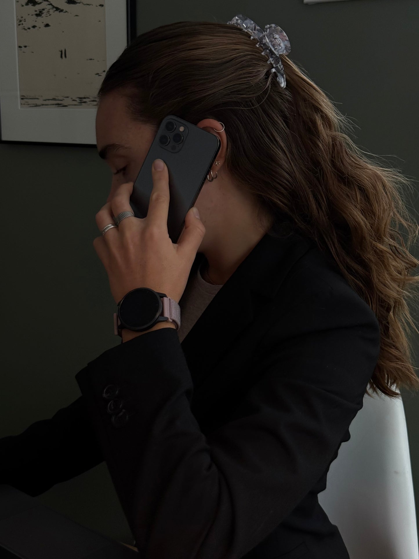 Velcroreim m/quick release rosè