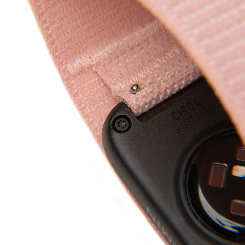 Velcroreim for Garmin Cirqa overarm rosa