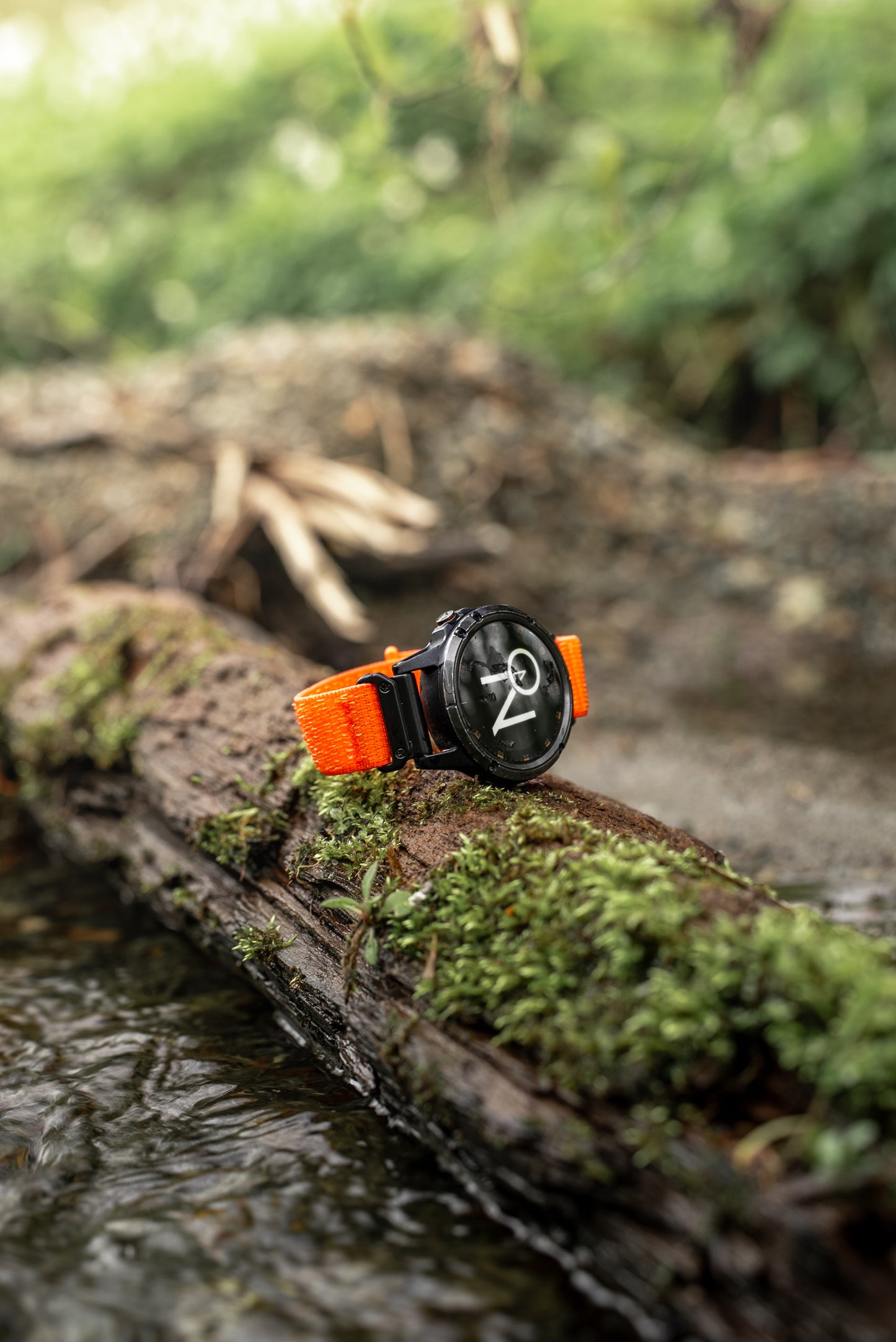 Velcroreim m/quick fit for Garmin oransje