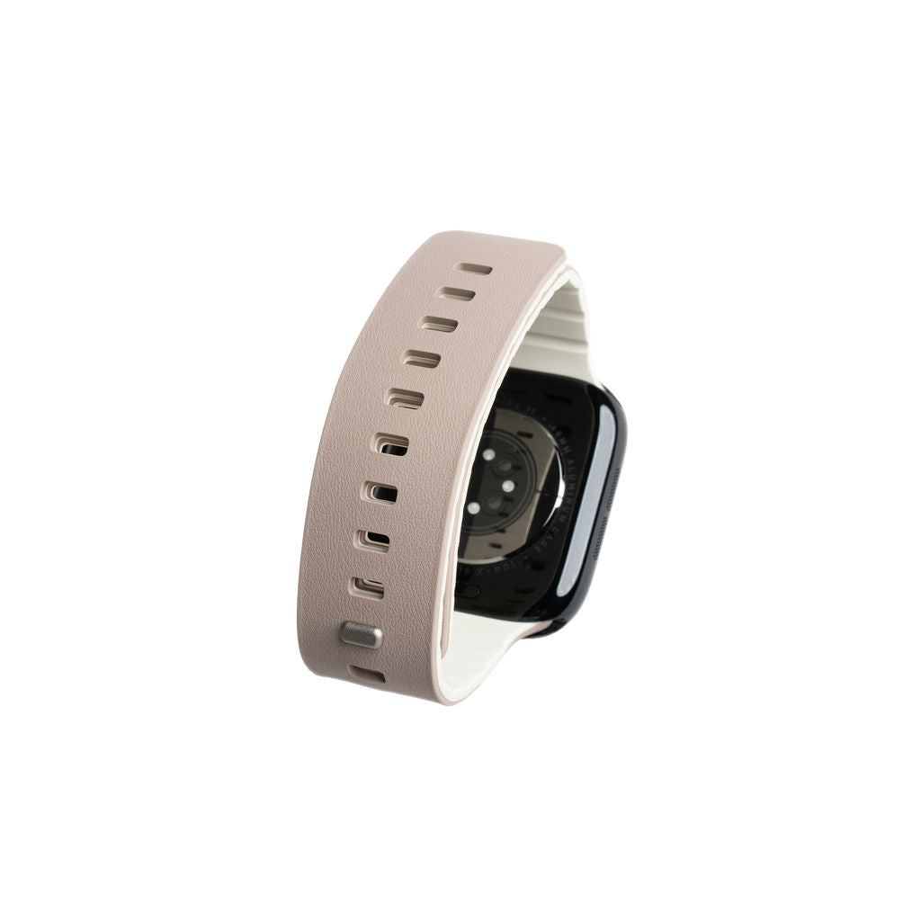 Gummireim m/magnetfeste til Apple watch lys lilla