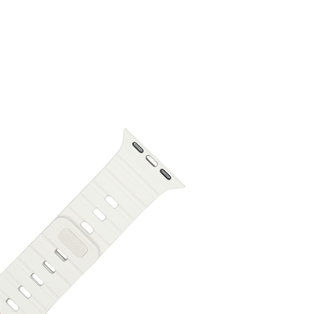 Gummireim m/magnetfeste til Apple watch lys lilla