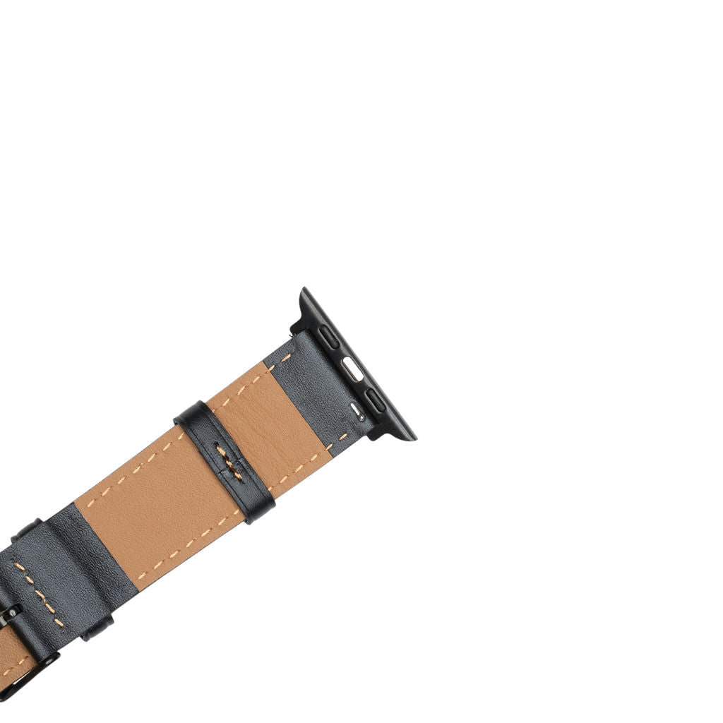 Skinnreim til Apple watch svart