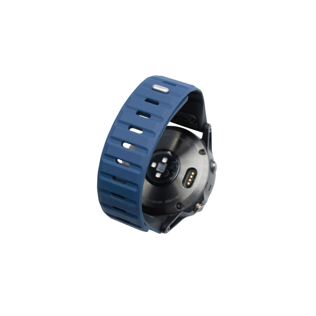 Gummireim magnet m/quick fit for Garmin mørk blå