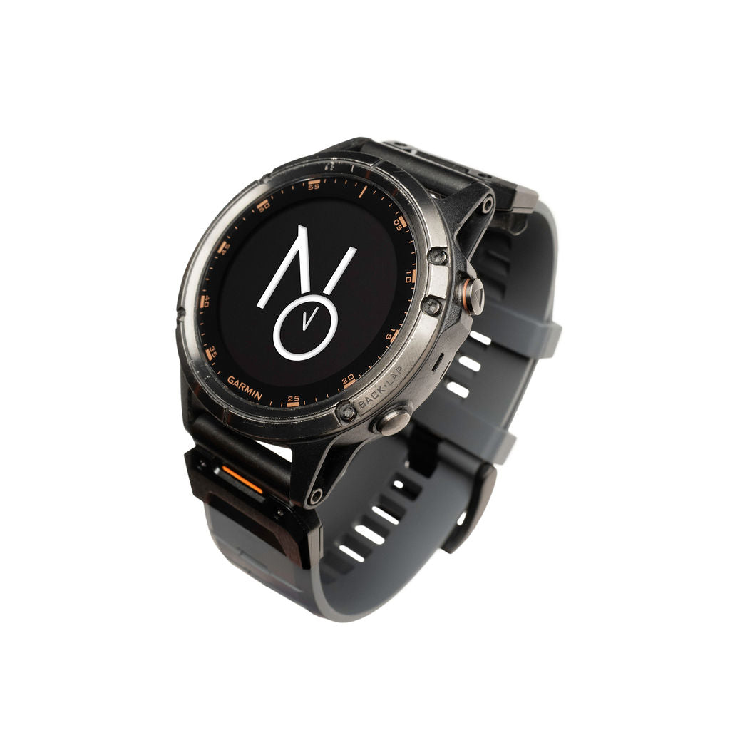 FKM gummireim m/quick fit for Garmin grå