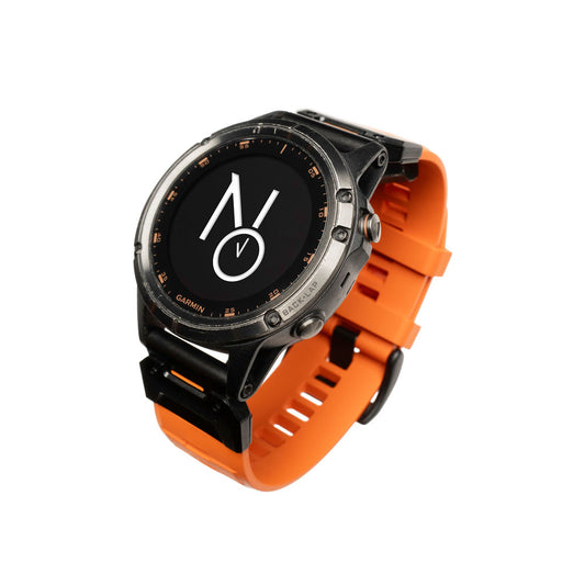 FKM gummireim m/quick fit for Garmin oransje
