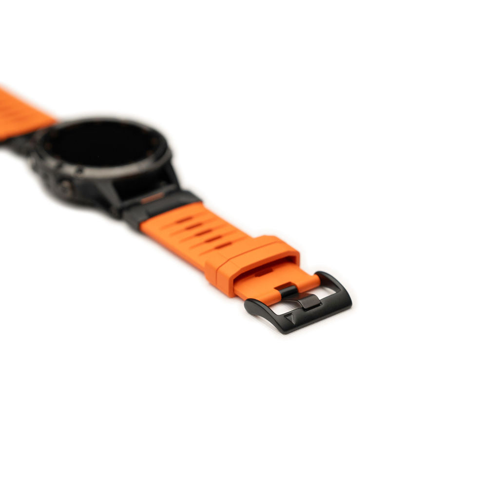 FKM gummireim m/quick fit for Garmin oransje