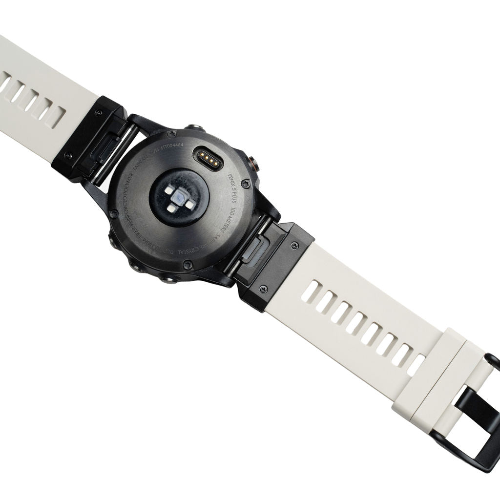 FKM gummireim m/quick fit for Garmin hvit