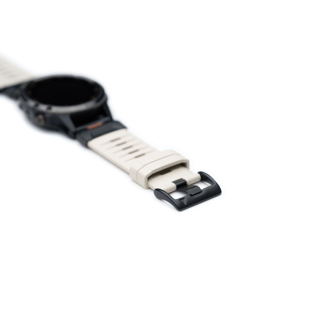 FKM gummireim m/quick fit for Garmin hvit