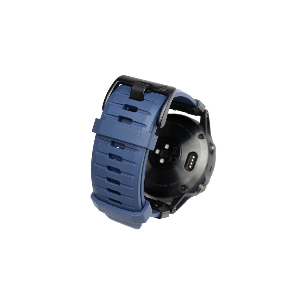 FKM gummireim m/quick fit for Garmin blå