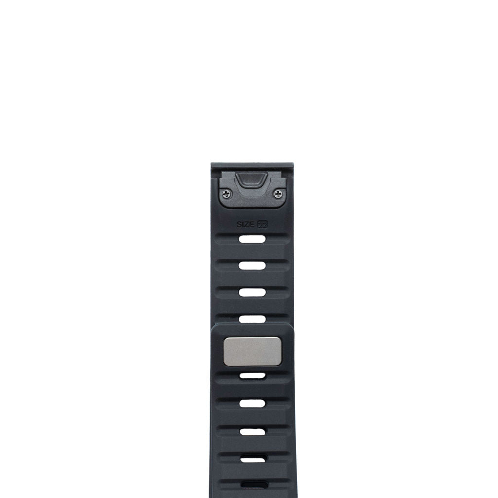 Gummireim magnet m/quick fit for Garmin mørk grønn