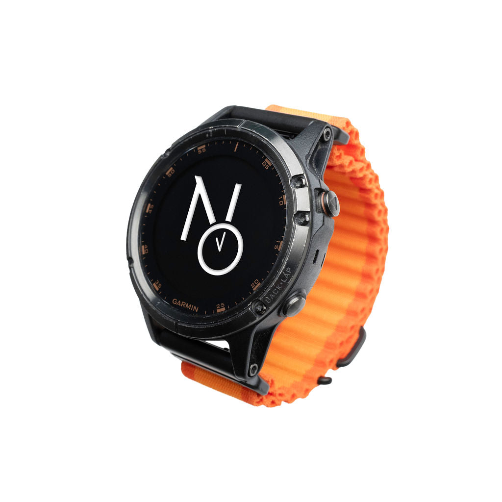 Ocean loop m/quick fit for Garmin oransje