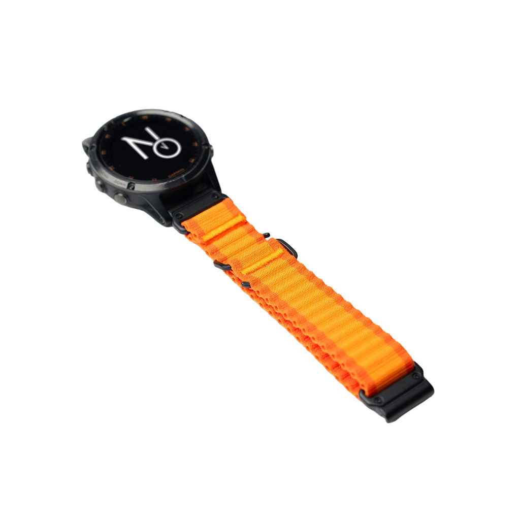 Ocean loop m/quick fit for Garmin oransje