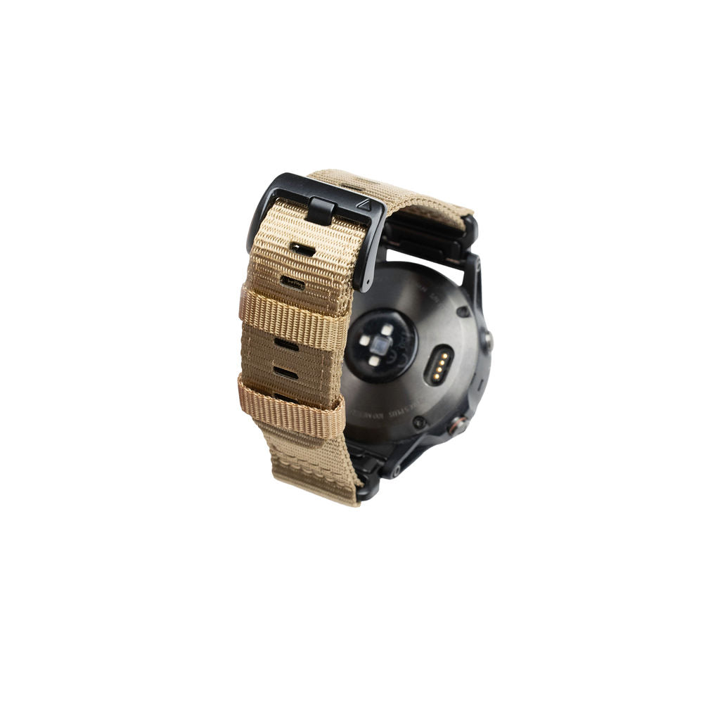 Nylonreim m/quick fit for Garmin khaki