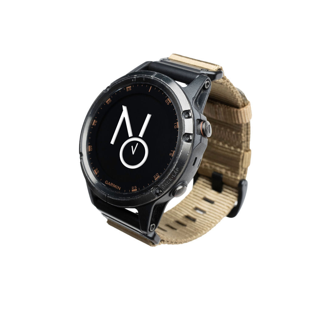 Nylonreim m/quick fit for Garmin khaki