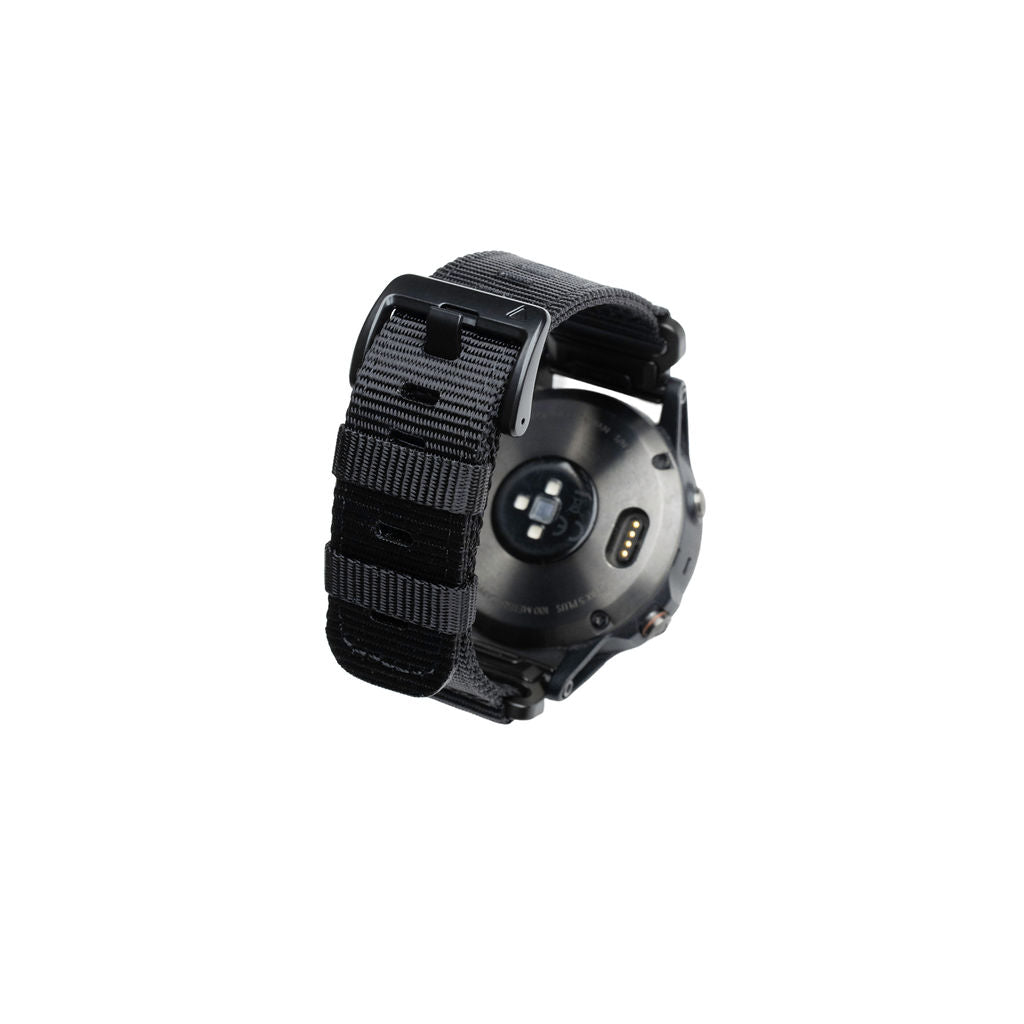 Nylonreim m/quick fit for Garmin svart