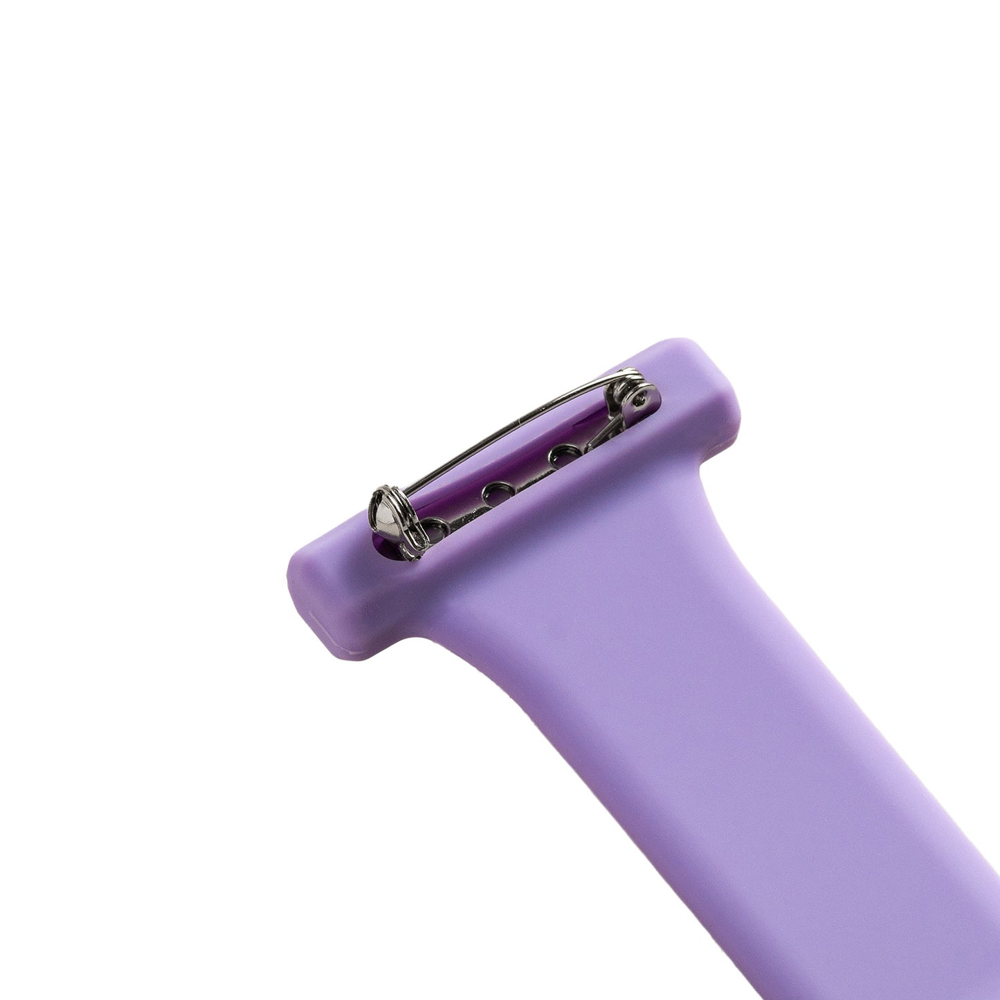 Gummireim til søsterur m/quick release lilla